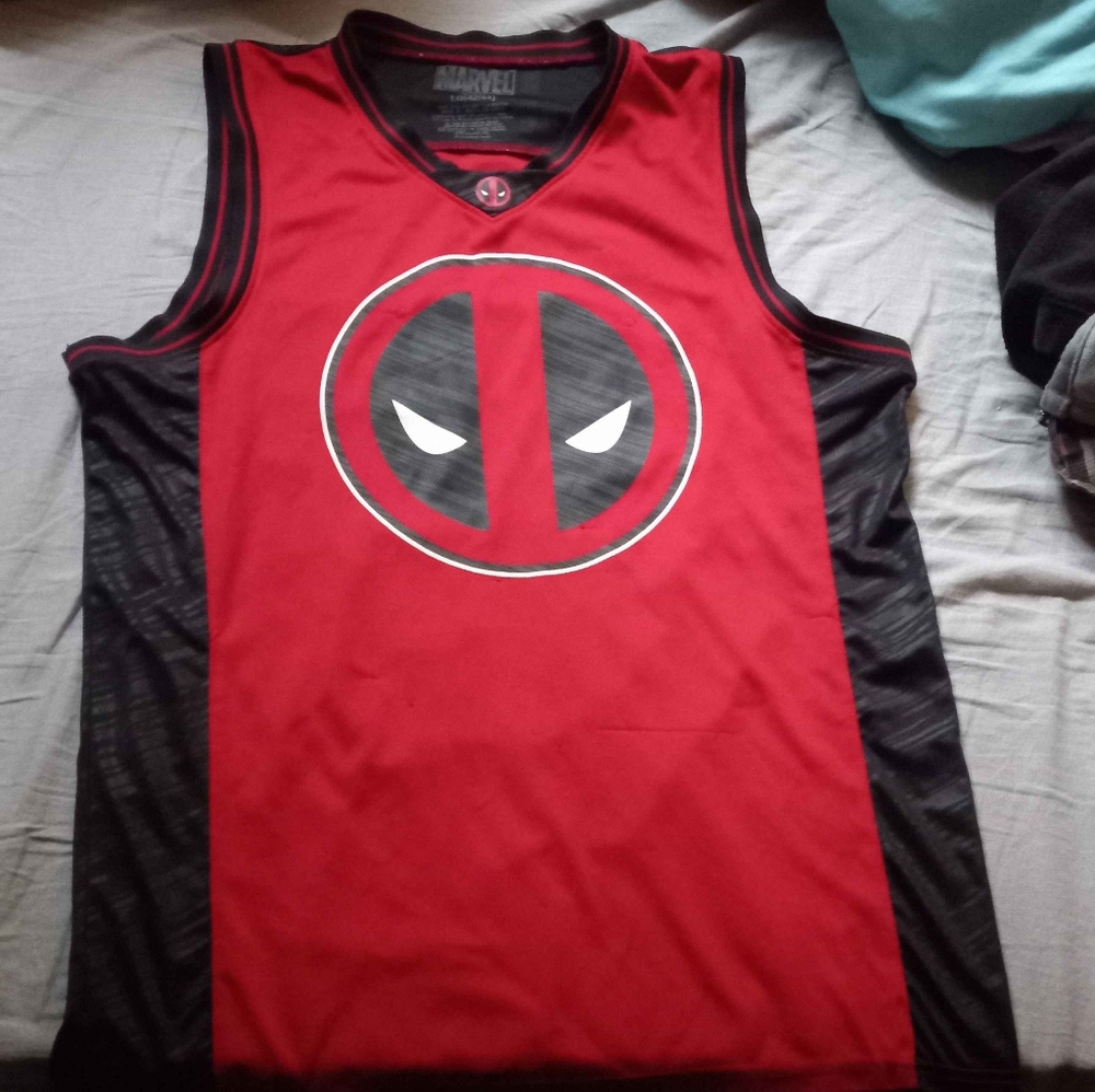 Deadpool 91 Basketball Jersey